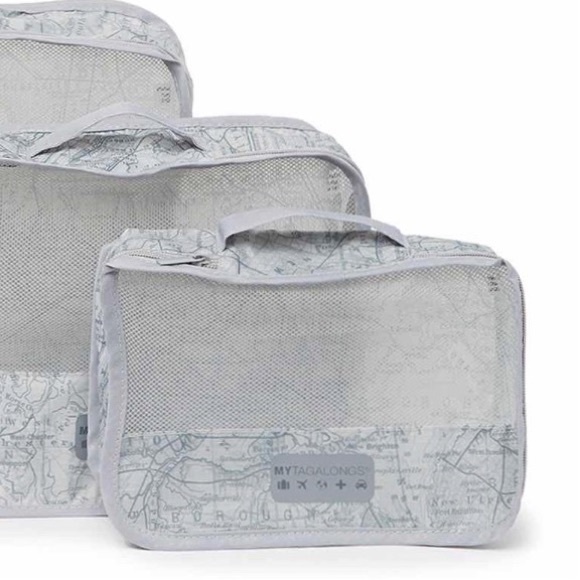 new MyTagAlongs โ๏ธ Set of 3 Pack Pods โ๏ธ Map Print - Picture 4 of 15